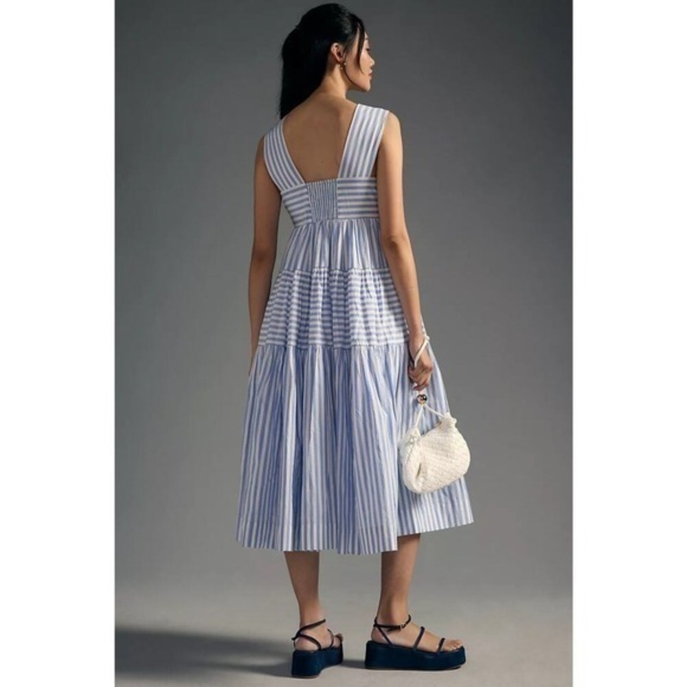 Anthropologie The Helena Square-Neck Babydoll Dress - Picture 2 of 10